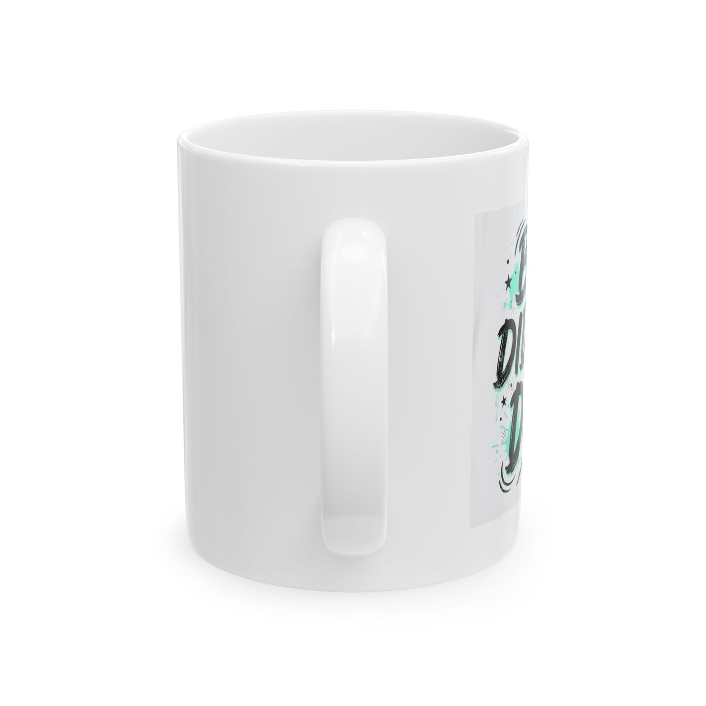 Ceramic Mug — “Do You?” Hand-Lettered Brush Script Coffee Tea Cup (11oz & 15oz)
