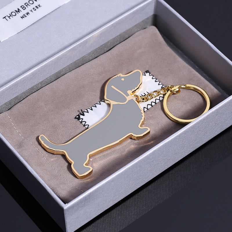 Dachshund Metal Key Chain Pendant
