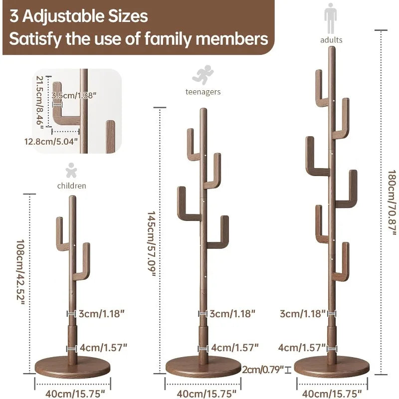 Cactus Coat Rack