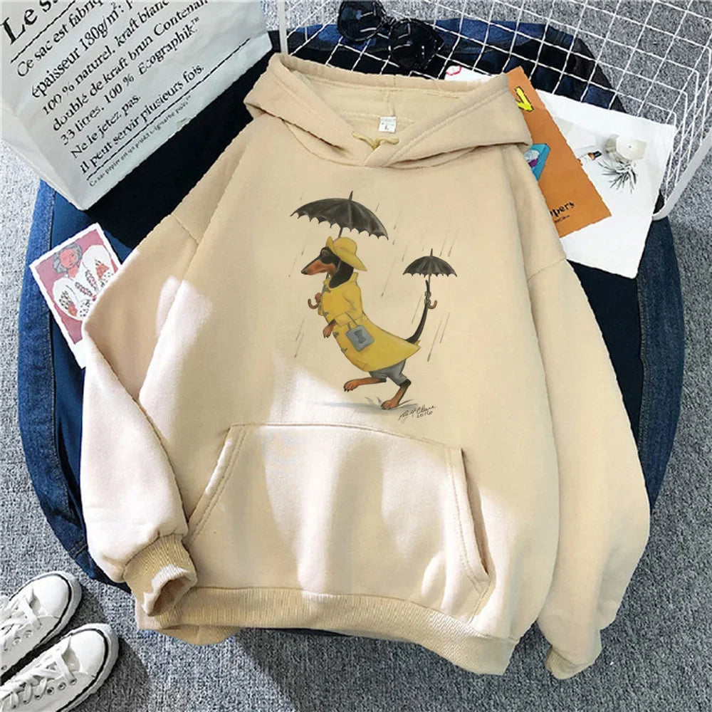 Dachshund Hooded sweatshirts